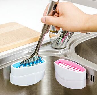 Creative Kitchen Knife And Fork Cleaning Brush