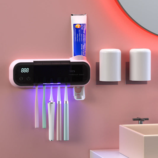 UV Sterilizing Tooth Cup No-Drill Toothbrush